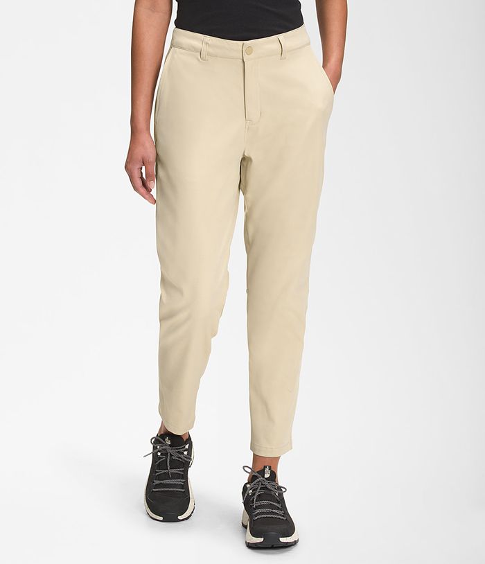 The North Face Standard Tapered Womens Pants Beige 459807-BXG
